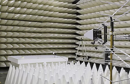 EMC testing chamber